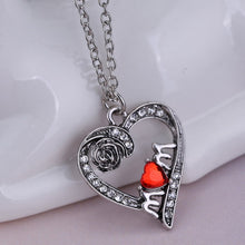 Fashion Vintage Silver jewelry Charms Necklace Mom gift, Mother's day gift