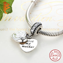 Gift!!! Fit Original Pandora Bracelet Charm Beads For Mom Authentic 925 Ste