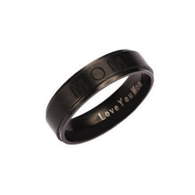 New Titanium Steel lettering MOM Design Rings Fashion Mother's Day Gift Fin
