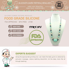 BPA FREE Silicone Teething Necklace Pendants Baby Nursing Necklace Teether