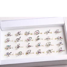 2017 New Silver Gold Color Adjustable Elegant A B D E S T L M N Initial Let