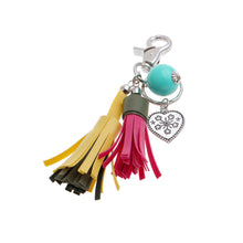 New Keychain for keys porte clef I love you mom dad keychain Love Heart Key