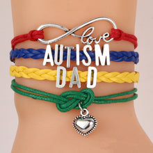 JINSE DF043 Infinity Love Autism Mom or Mum Grandma / Nana/ Aunt/Sister Awa