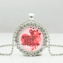 2017 New World's Best Mom Necklace Mother's Day Gifts Best Mom Crystal Pend