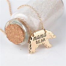 2017 Hot sale Mama Bear Necklace For Mom Gift Mother's Day Birthday Gift fo