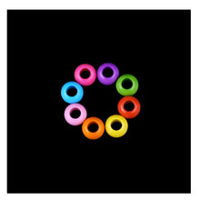 80pcs/lot Food Grade Teeth Beads DIY Baby Bracelets Babies Chewing Jewelry