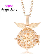 10PCS/Wholesale 20.5mm Angel Wings Bola Engelsrufer Cage Harmony Chime Pend