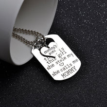 2017 hot new fashion chain sets of family members simple trend Mom and Dad