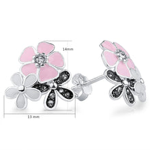 GAGAFEEL Stud Earrings Jewelry  925 Sterling Silver Women Girl Flower Beaut