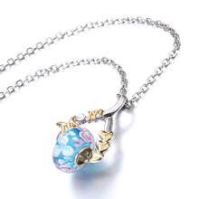 DIBEILLIA New Fashion Mom's day Pendant Necklaces Gold Mom Link Chain Hole