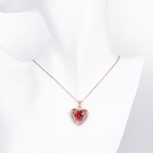 MEEKCAT Mother Day Necklace Jewelry Heart Shape Pendant Necklace Love Mom N