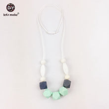Let's Make Baby Silicone Teether Beads  teether necklace for mom BPA Free S