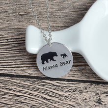 QIHE JEWELRY 4 Style 1 4 Bears Pendant Mama Bear Necklace Mom Necklace Chil
