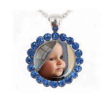 PERSONALIZED PHOTO PENDANT Custom Necklace Photo of Your Baby Child Mom Dad