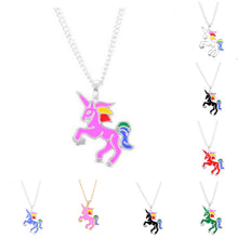 (10Pcs/Lot) Infinity Love Unicorn Mom Bracelets Heart/Unicorn Charm Braided