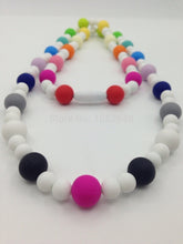 mixcolors silicone beads necklace for mom to wear  Wholesale silicone neckl