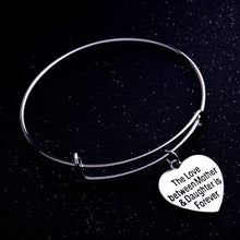 Family Bracelet The Love Between Mother And Daughter Is Forever Bangle Wome