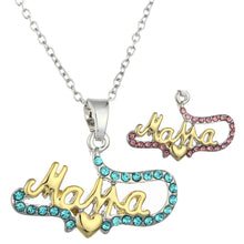 1Pcs New Arrial Letter Mama Pendant Necklace Mom Jewelry Mothers Day Gift