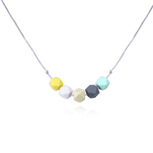 Food Grade Silicone Baby Necklaces Teething Necklace For Kids/Sensory Hexag