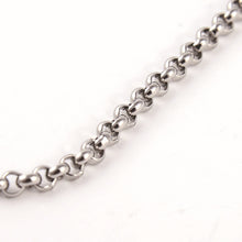 Titanium Steel 6mm Beaded Chain Bracelet With Heart Shape Pendant Charm Let