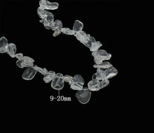 YYW Women Mom Natural Clear Quartz Stone Necklace Free Size Nuggets White Q