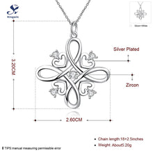 Latest design heart love pendant mom necklace for women 925 sterling silver