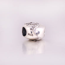 2016 New Heart Mom Beads Fit Pandora Charms bracelets Authentic 100% 925 st