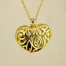Wholesale Cursive Mom Heart Cage Pendant With 2 8 Heart Shaped Birthstones