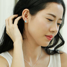 SA SILVERAGE Real 925 Sterling Silver Stud Earrings for Women Fine Jewelry