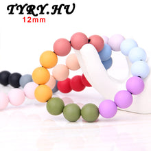 TYRY.HU Silicone Beads (2017 Pastel Color)Teething Bead 9mm/12mm/15mm Loose