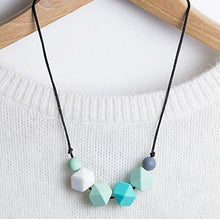 Stylish Baby Teething Necklace for Mom and Safe for Baby   BPA Free-in Powe
