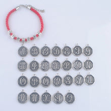 26 Capital Letter Charms Bracelets Fashion Jewelry rope Bracelets beads all