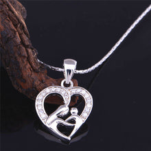 2016 Mothers Day Gifts for Mom Heart Pendants Zirconium Female Pendant Susp