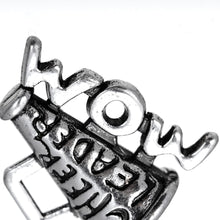 my shape 20pcs cheerleader mom microphone charm for gift-in Charms from Je