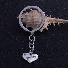 Heart Keyring Love Mothers Fathers Niece NANA Grandma Sisters Best Friends