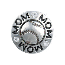 Mix Styles Football Soccer Baseball Mom Sports Metal Snap Buttons Fit 18mm