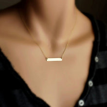 JShine New Brand Fashion Thin Gold Color Simple Chain Necklace Pendant Neck