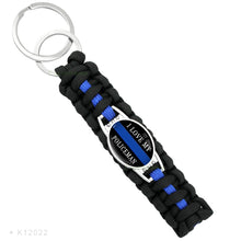 (10 PCS/lot)THIN BLUE LINE BACK THE BLUE Paracord Survival I Love Wife Mom