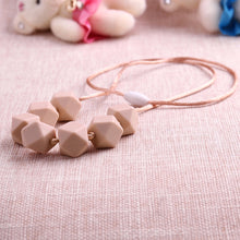 Best BPA Food Grade DIY Silicone Baby Chew Beads Teething Necklace Nursing