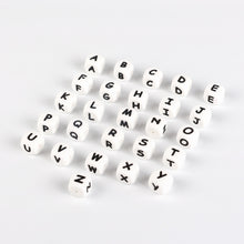 200pc Alphabet Silicone Teething Beads with Letters Mom & Kids DIY Stylish