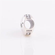 Pandulaso Letter Mom Crystal Beads Fit  Charms Silver 925 Original Bracelet