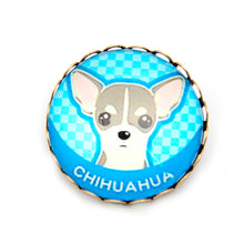 Chihuahua Husky Dogs Brooches Bag Scarf Pendant Women Jewelry Gifts for Mom