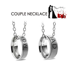 1Pcs Fashion DAD /MOM Titanium Steel Pendant Necklace 2017 New Silver Chain