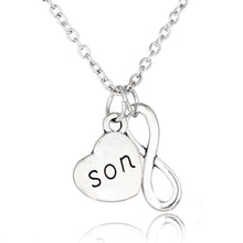 Heart Nana Aunt Sister friend Necklace Brother Dad Mom Uncle Family Gifts M