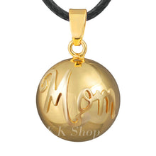 Eudora Meixcan Bola Necklace Mommy's Gift Logo Mom Copper Metal Angel Calle
