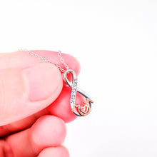 YFN 925 Sterling Silver Pendant Necklaces With CZ Stone Jewelry Love Mother