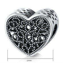 GAGAFEEL Big Hole Heart Family Beads Best Mom Sister Charms Fit Pandora Wom