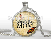 2017 Time limited Limited Collier Collares Maxi Necklace World's Best Mom N