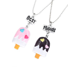 2017 Mom And Daughter BFF Jewelry 2Pcs/ Set Best Friends Charms Love Popsic