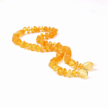 WinWinWin Unpolished Raw Honey Handmade Baltic Ambar Teething Necklace for